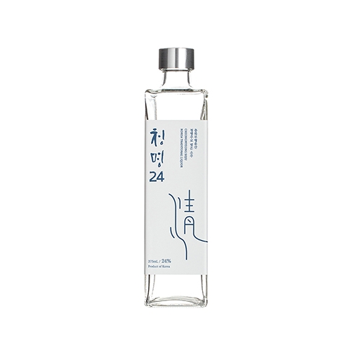 [명인 청명주] 청명주를 증류해서 빚은 청명소주 청명24 (375ml, 24%)