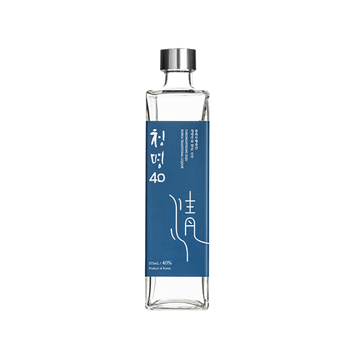 [명인 청명주] 청명주를 증류해서 빚은 청명소주 청명40 (375ml, 40%)