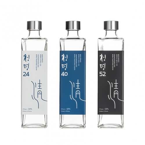 [오리지널 청명주] 청명소주 375*3 선물세트