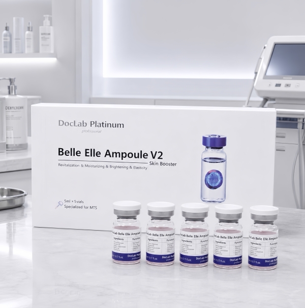 닥랩 벨르엘르 인체줄기세포배양액 스킨부스터 앰플 안티에이징 광채 톤업 5ml x 5ea