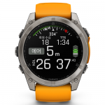 가민 피닉스 fenix 8 &ndash; 51 mm, AMOLED GPS 프리미엄 아웃도어 스마트워치 ,  레크레이션 다이빙 기능  (재고소진시 예약발송으로진행) 오렌지