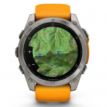 가민 피닉스 fenix 8 &ndash; 51 mm, AMOLED GPS 프리미엄 아웃도어 스마트워치 ,  레크레이션 다이빙 기능  (재고소진시 예약발송으로진행) 오렌지