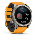 가민 피닉스 fenix 8 &ndash; 51 mm, AMOLED GPS 프리미엄 아웃도어 스마트워치 ,  레크레이션 다이빙 기능  (재고소진시 예약발송으로진행) 오렌지