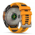 가민 피닉스 fenix 8 &ndash; 51 mm, AMOLED GPS 프리미엄 아웃도어 스마트워치 ,  레크레이션 다이빙 기능  (재고소진시 예약발송으로진행) 오렌지