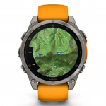 가민 피닉스 fenix 8 &ndash; 47 mm, AMOLED GPS 프리미엄 아웃도어 스마트워치 ,  레크레이션 다이빙 기능 (재고소진시 예약발송으로진행) 오렌지