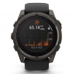 가민 피닉스 fenix 8 &ndash; 51 mm, Solar GPS 프리미엄 태양광 충전 아웃도어 스마트워치 ,  레크레이션 다이빙 기능  (재고소진시 예약발송으로진행) 카본