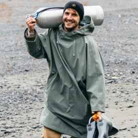 포스엘리먼트 스톰판초 STORM PONCHO [SEA MOSS] (남여공용)