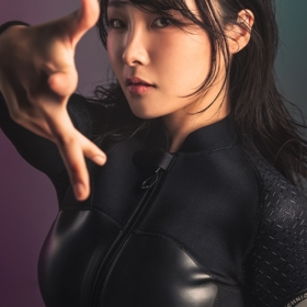 여성용 투피스 올블랙 웻슈트 3미리 [아쿠아즈]