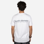 포스엘리먼트 2025 Logo Escape The Ordinary T-Shirt White 티셔츠