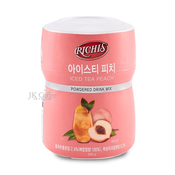 동서 리치스 아이스티 피치 550g