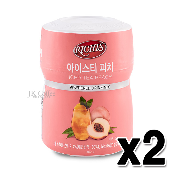 동서 리치스 아이스티 피치 550g (2개1세트)