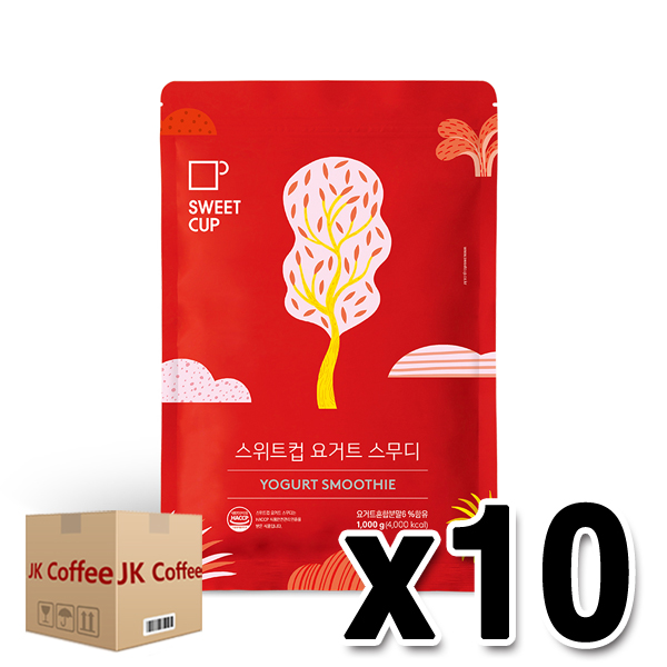 스위트컵 요거트 스무디 파우더 1kg (1박스/10개)