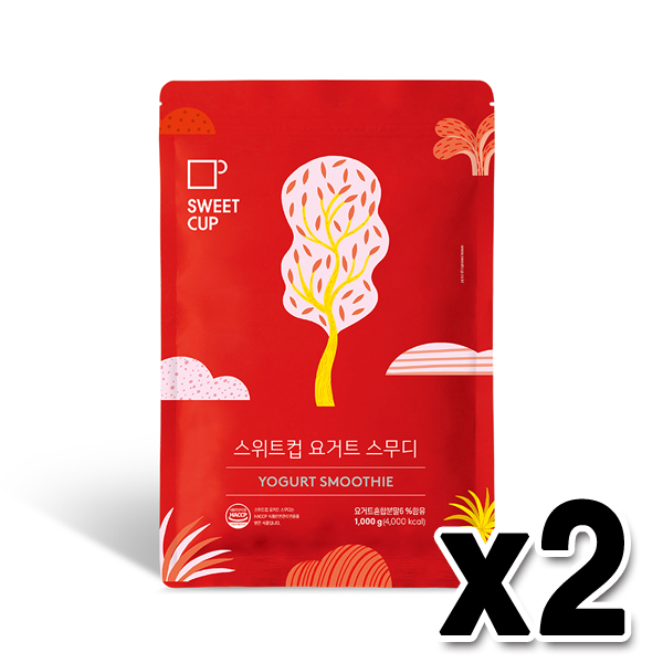 스위트컵 요거트 스무디 파우더 1kg (2개1세트)