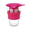 하리오 드립세트(필터머그) 350ml (HDT-L-PC) (핑크)