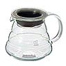 하리오 드립서버 렌지서버 600ml (XGS-60TB) (뚜껑형)