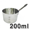 눈금표시 계량컵 스테인레스 200ml