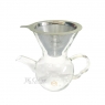 홈아트 핸드 블로운 드립세트 250ml (FH-2011S-3) (1~2인용) (글라스손잡이)