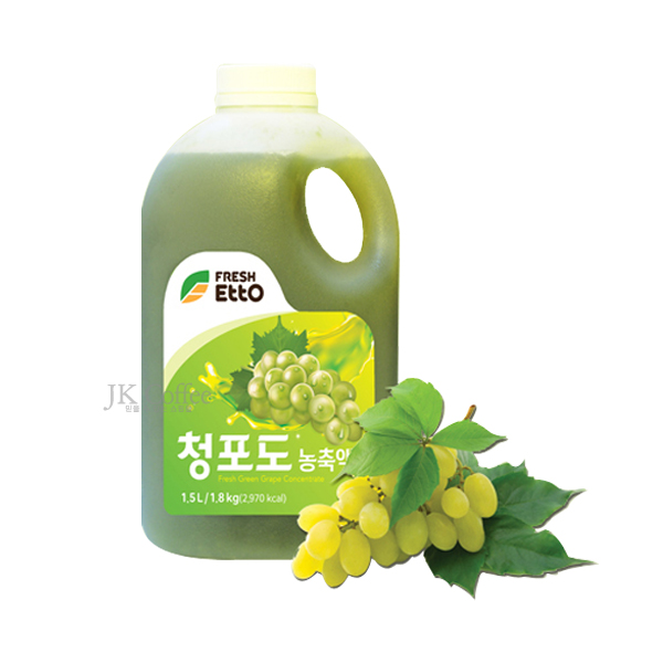 프레시에또 청포도 농축액 1.8kg