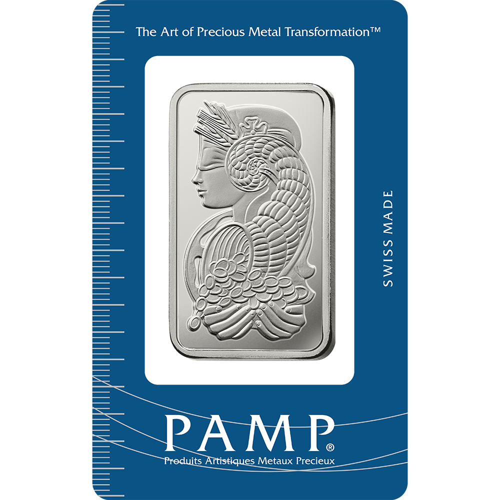 Pamp Suisse Lady Fortuna 1oz Minted Silver bar