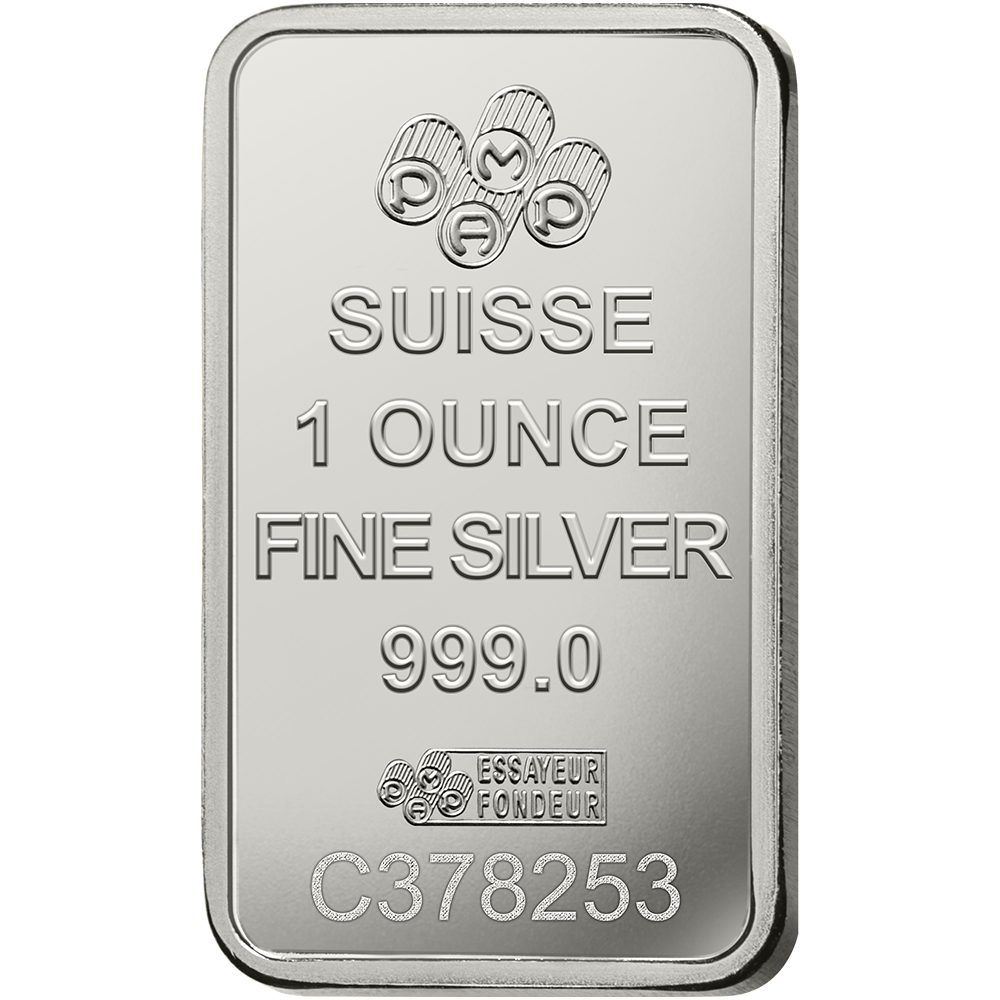 Pamp Suisse Lady Fortuna 1oz Minted Silver bar