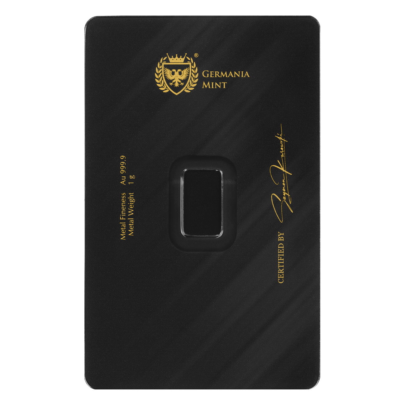 Germania mint 1 gram Minted Bar