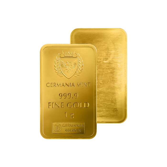 Germania mint 1 gram Minted Bar