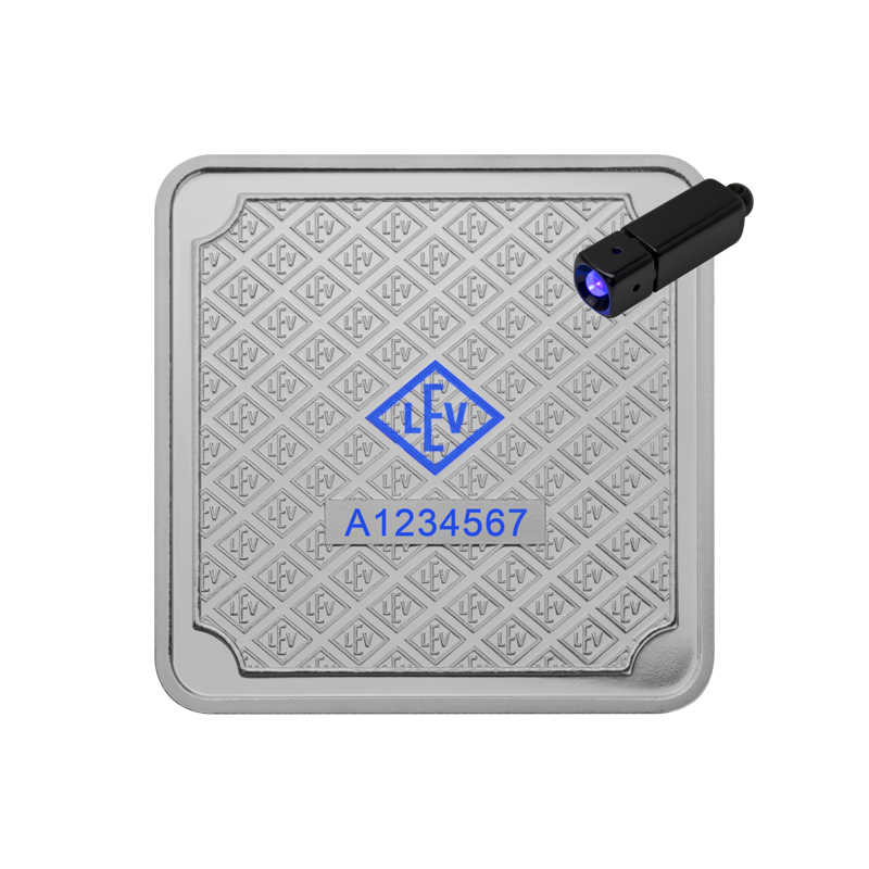 Geiger Silver original square 1 oz Minted bar
