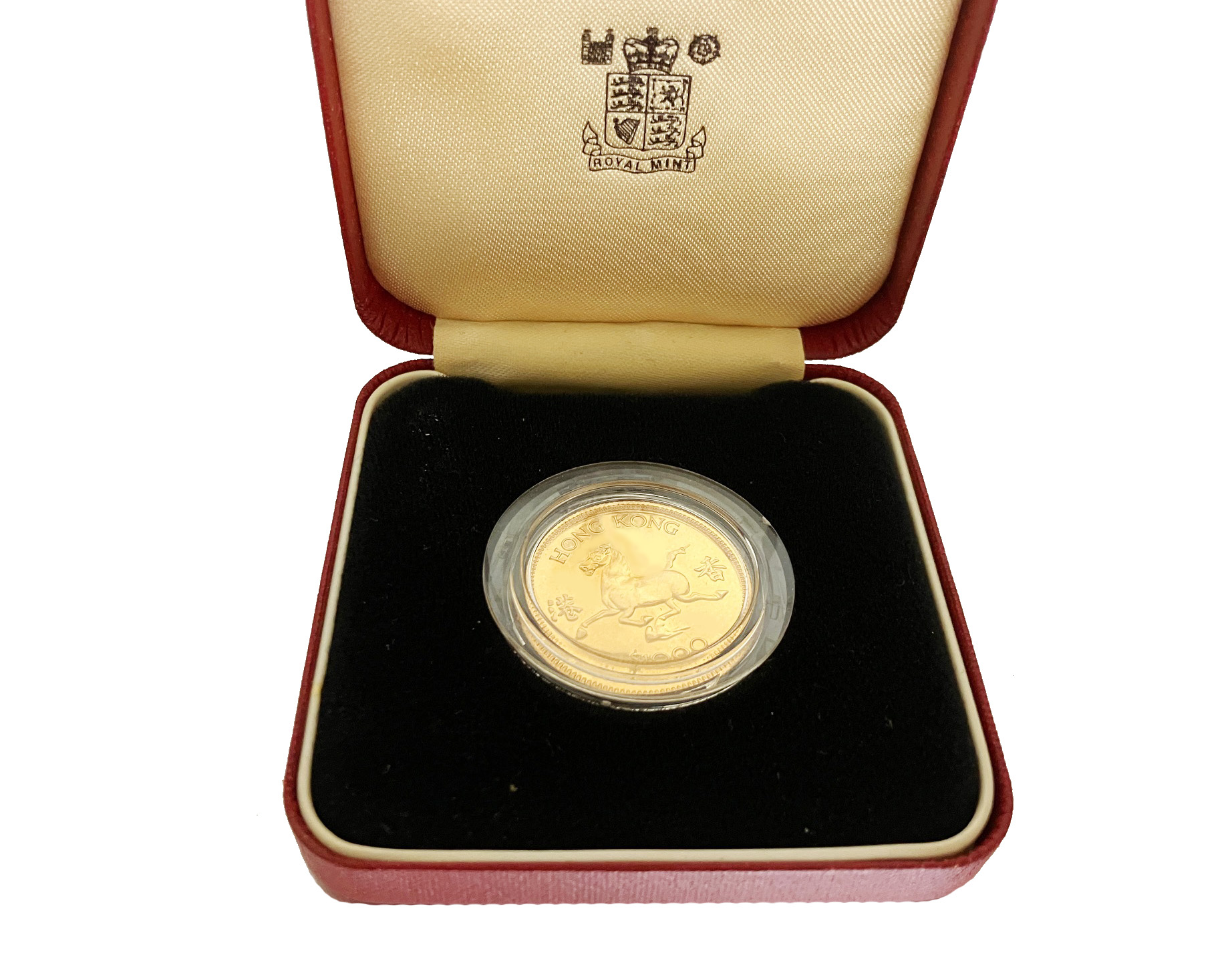 Hon Kong 1978 $1000 Lunar Year of the Horse Gold coin