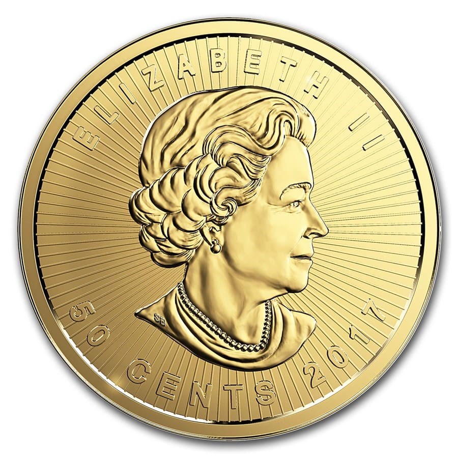 Random Year Maple Leafs 1 gram Gold coin from Maplegram25 (In Assay)