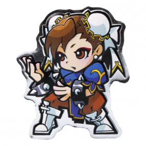 2021 Street Fighter mini Chun Li 1oz Coloured Proof silver coin