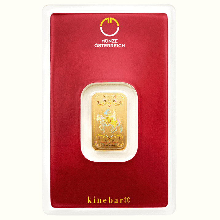Austrian Mint Gold 5 gram kinebar