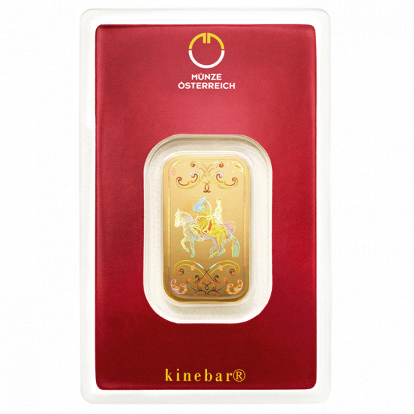 Austrian Mint Gold 10 gram kinebar