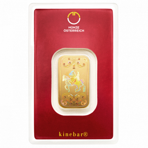 Austrian Mint Gold 10 gram kinebar