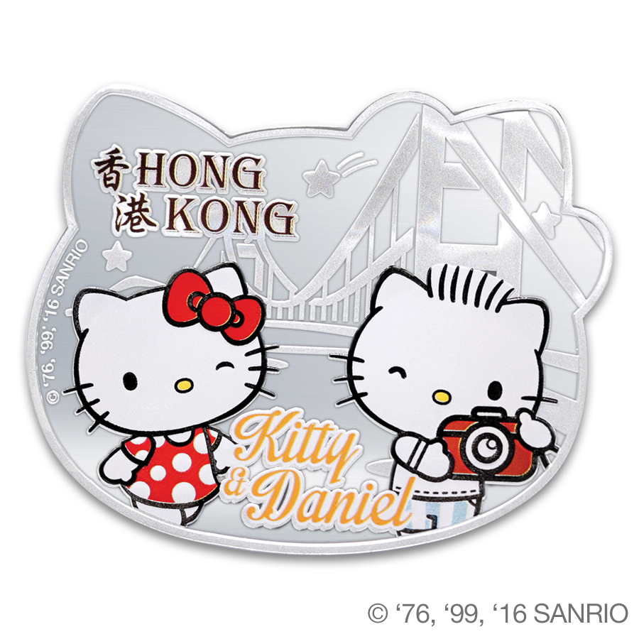 Hello Kitty Tsing Ma Bridge 1oz Silver Proof