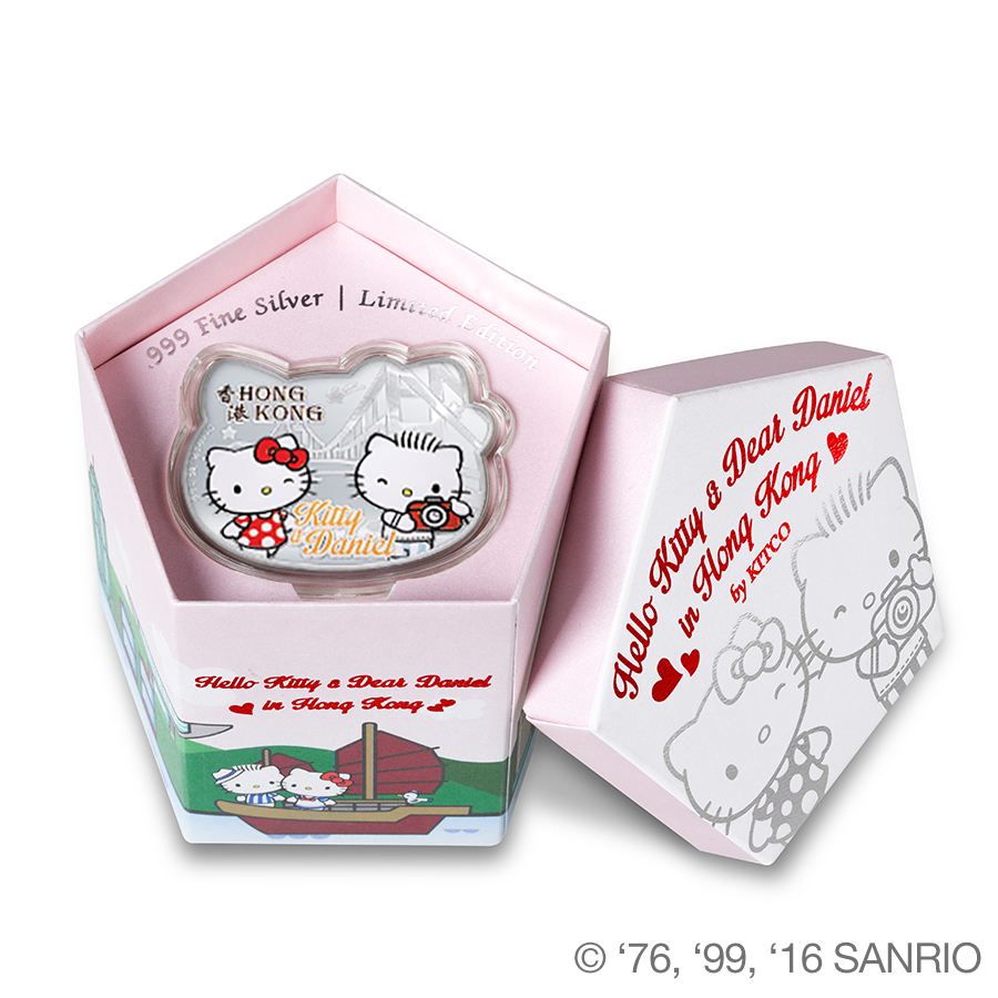 Hello Kitty Tsing Ma Bridge 1oz Silver Proof