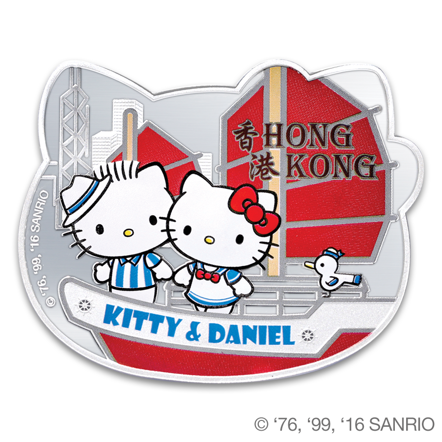 Hello Kitty Victoria Harbour 1oz Silver Proof