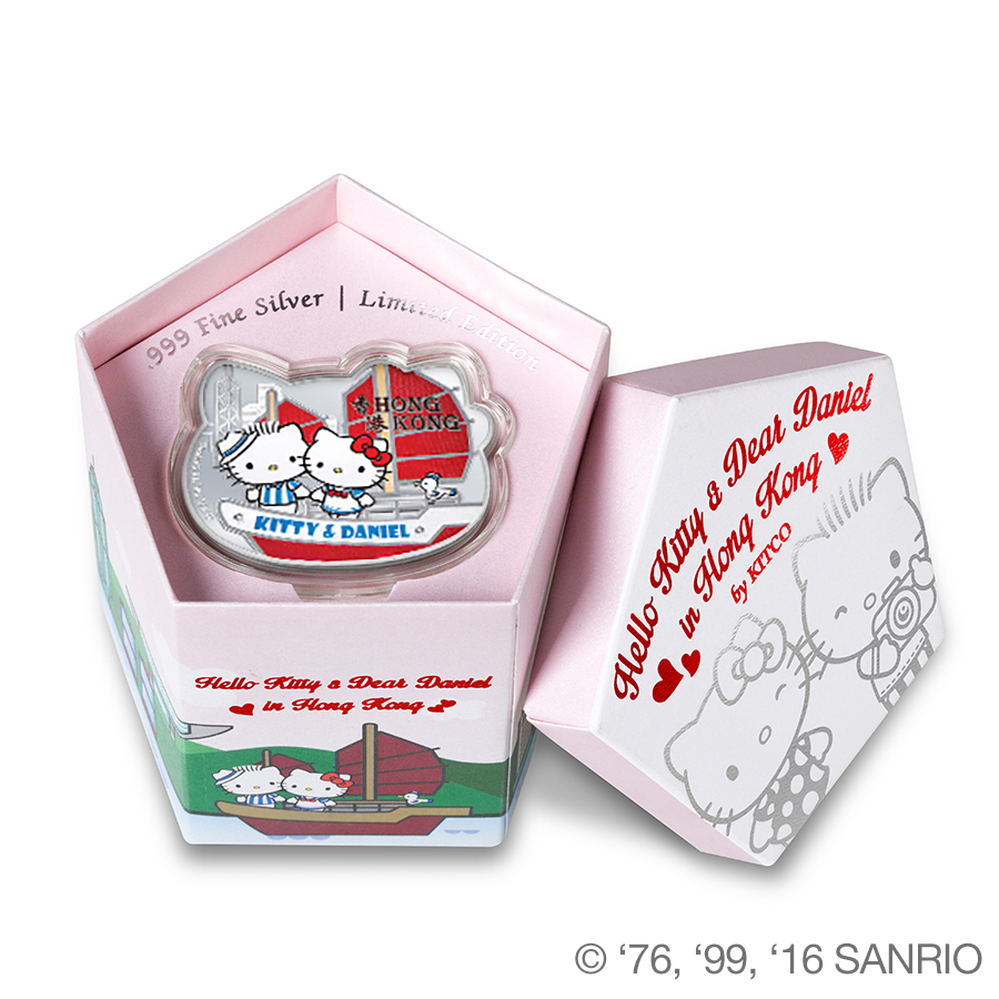 Hello Kitty Victoria Harbour 1oz Silver Proof
