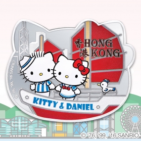 Hello Kitty Victoria Harbour 1oz Silver Proof
