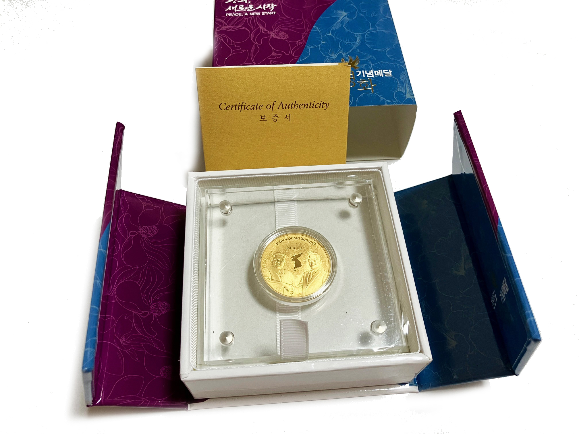 KOMSCO Peace, A New Start Gold Proof