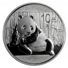 2015 Panda 1 oz Silver coin