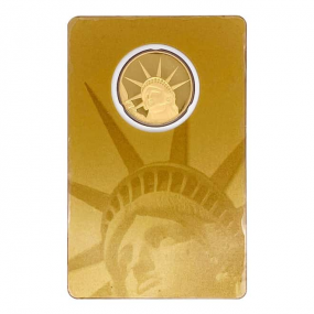 2021 Solomon Islands 1/4oz Statue of Liberty Gold Coin