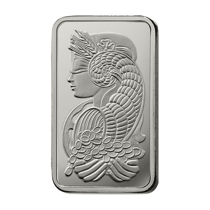 Pamp 1 gram Platinum bar (of 25 multigram)