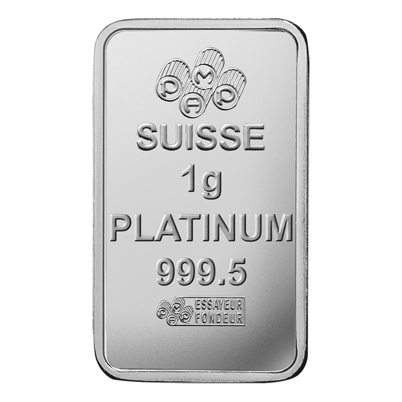 Pamp 1 gram Platinum bar (of 25 multigram)