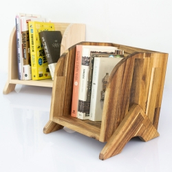 나무다움 미니멀 소형 책꽂이 데스크용 책정리 책선반 공간활용 내추럴 원목가구