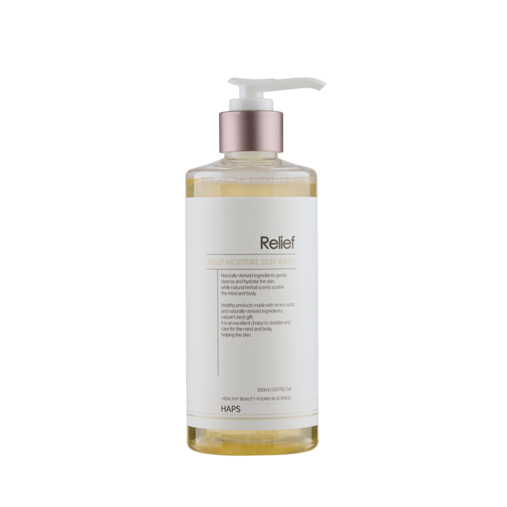 햅스 릴리프 모이스처 스킨워시 버가못 300ml