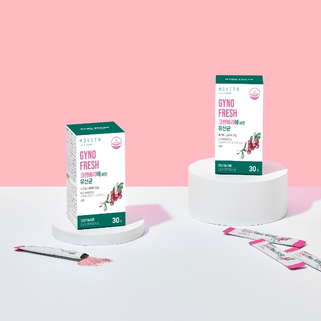 크랜베리에 빠진 유산균