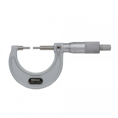111-115 아날로그 스플라인 마이크로미터 = ⌀2x5 Mitutoyo 0-25mm