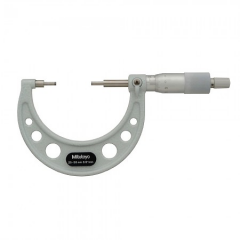 111-116 아날로그 스플라인 마이크로미터 = ⌀2x5 Mitutoyo 25-50mm