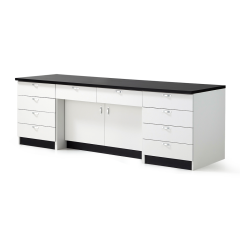 [LSW-1300 Series] 기본형 벽면실험대 / EUM (양서랍형)