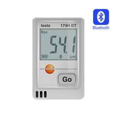 [testo 174H BT] 블루투스 타입 2채널 미니 온습도 로거 / testo